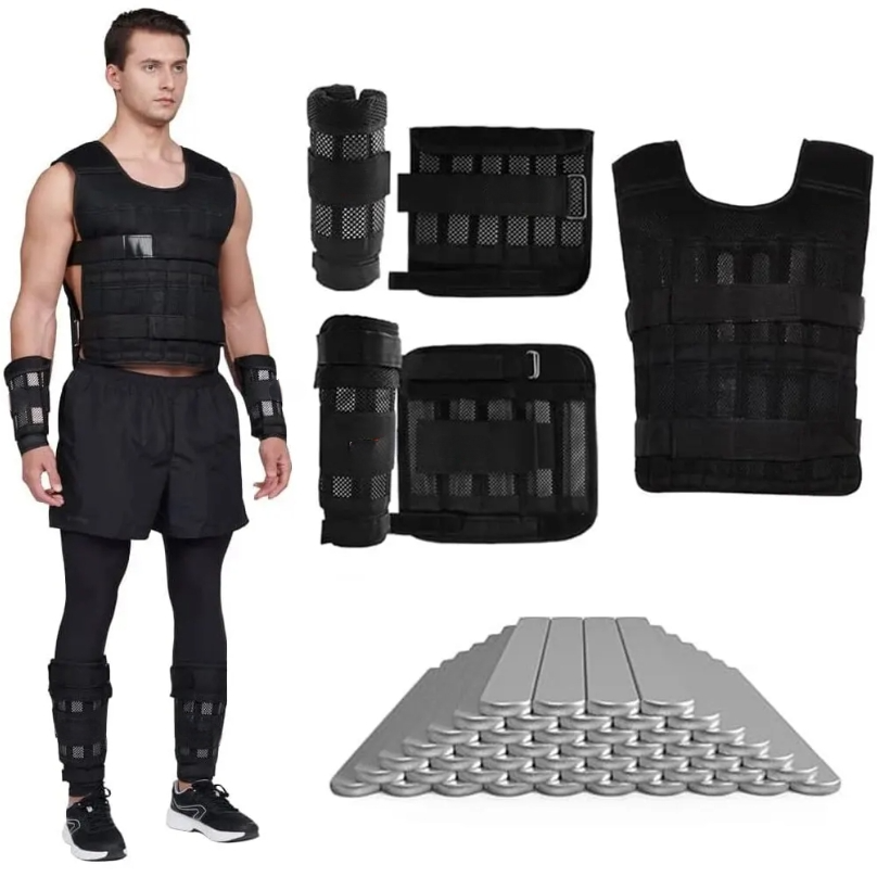 Crossfit Weight Vest - Traje de entrenamiento de pesas ajustable
