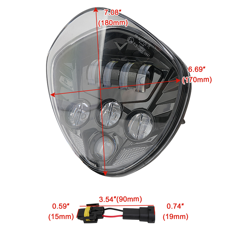 Conjunto de Faro Delantero LED - Crossfit Victory reseña y precio