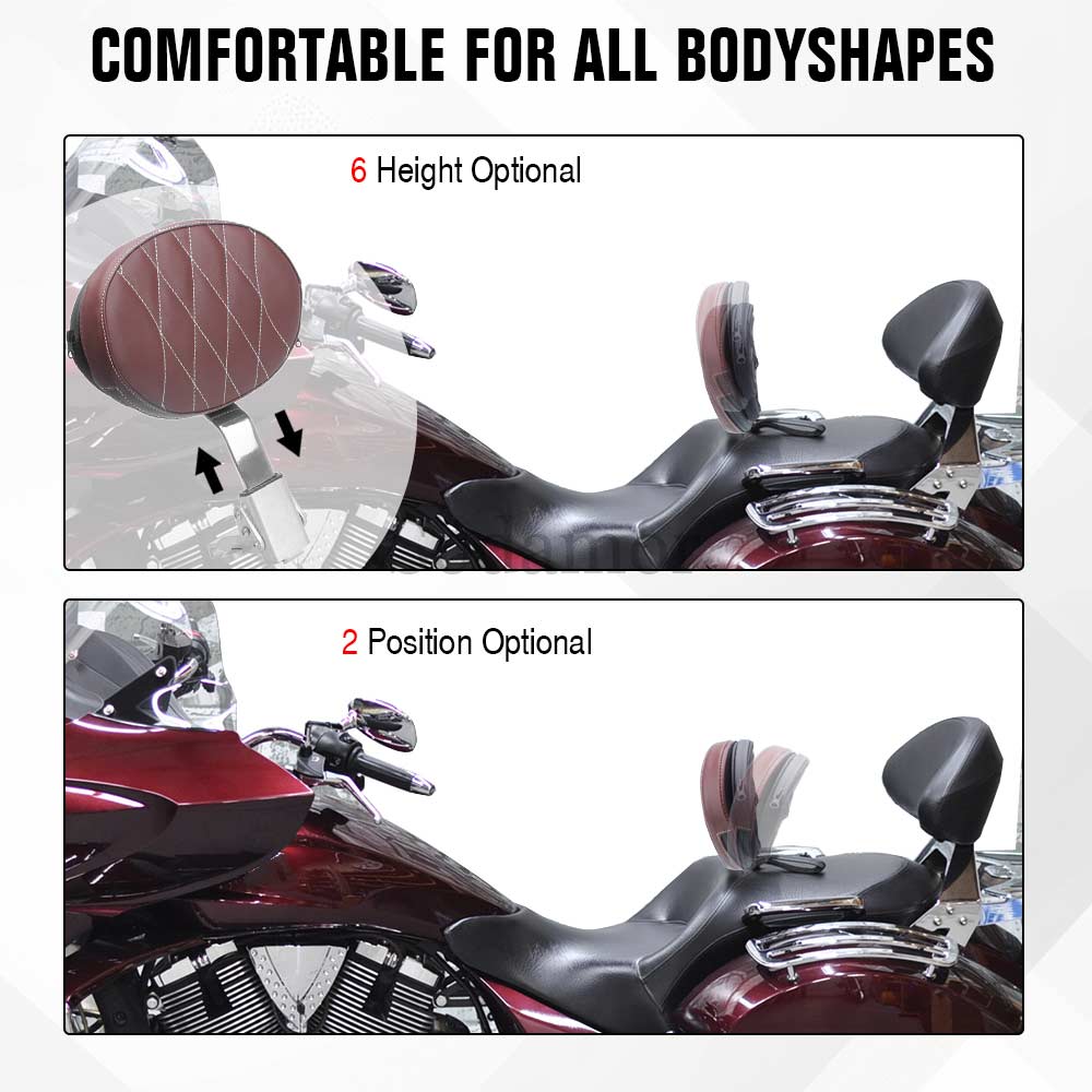 Respaldo ajustable para motoci - Crossfit Victory reseña y precio